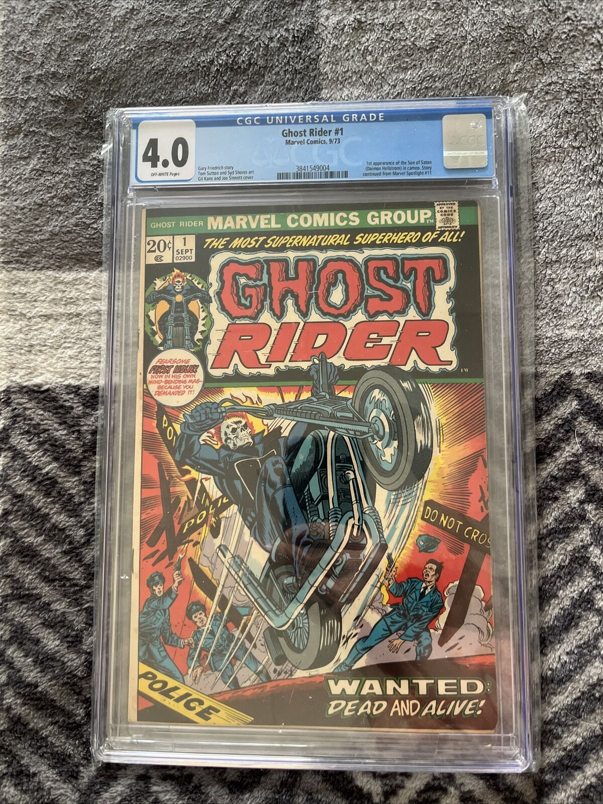 Ghost Rider Issue 1 1973 CGC 4.0