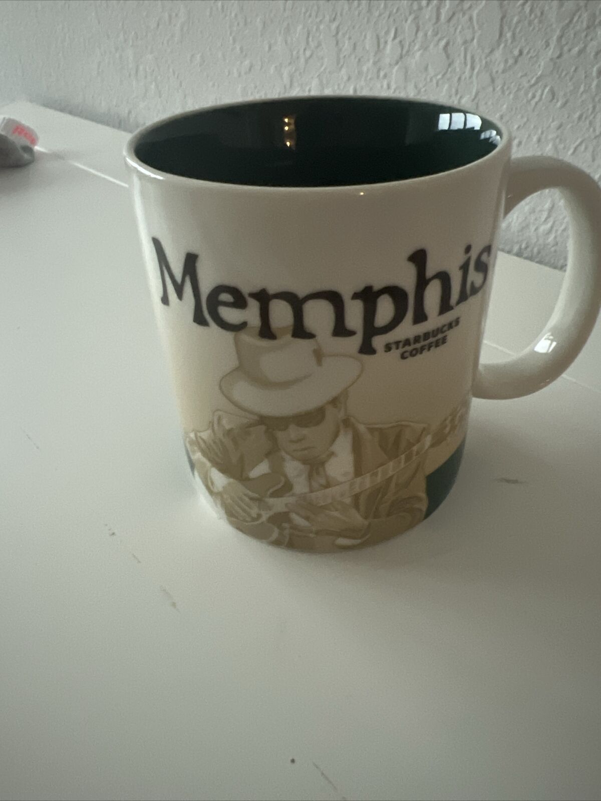 Starbucks 2011 Memphis Mug with City Skyline 16oz Coffee Cup Blues Music EUC