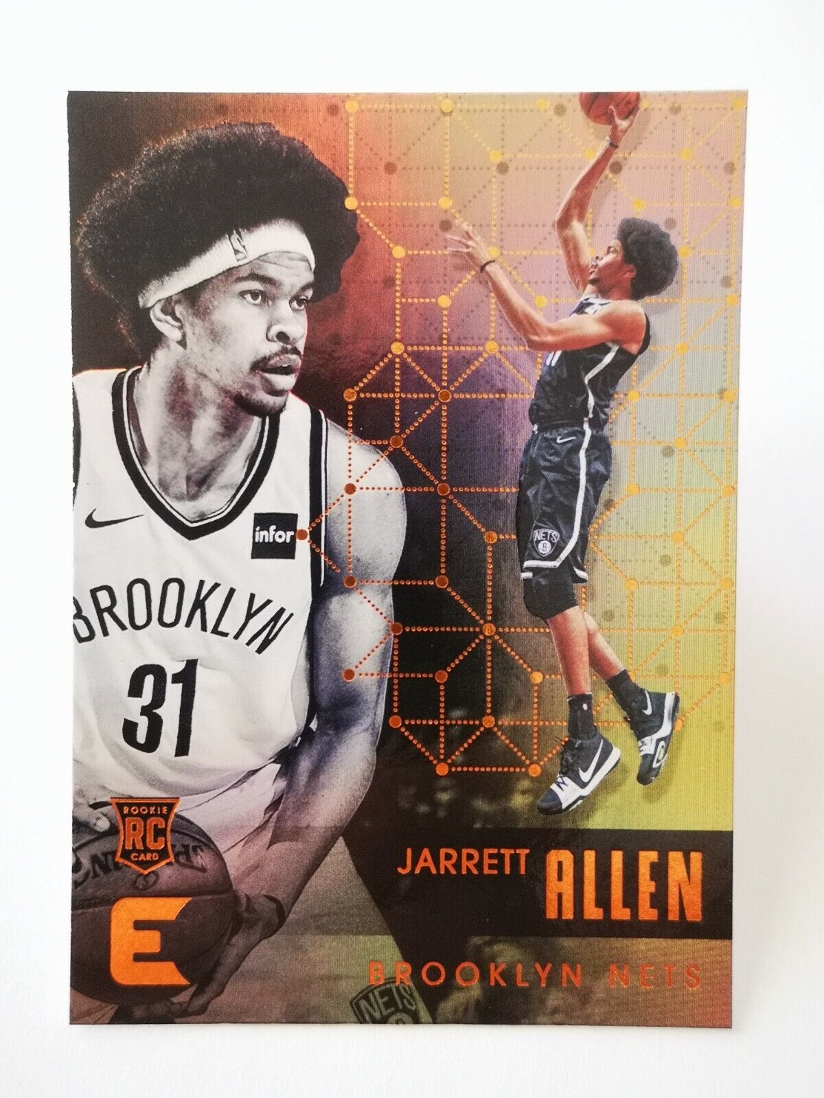 2017-18 Panini Essentials N34 NBA Brooklyn Nets Rookie RC #161 Jarrett Allen