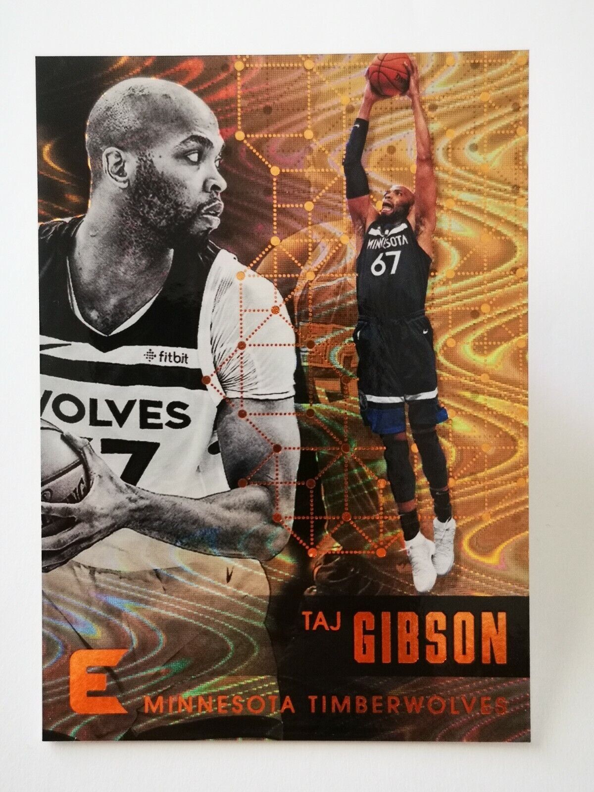 Panini Essentials 2017-18 N34 NBA Minnesota Timberwolves #94 Taj Gibson