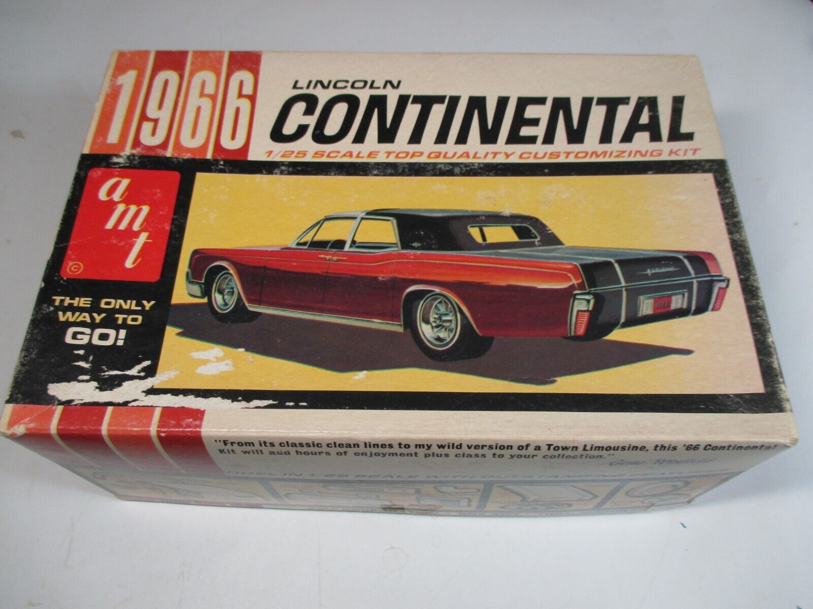 1966 Lincoln AMT 1/25 UNBUILT