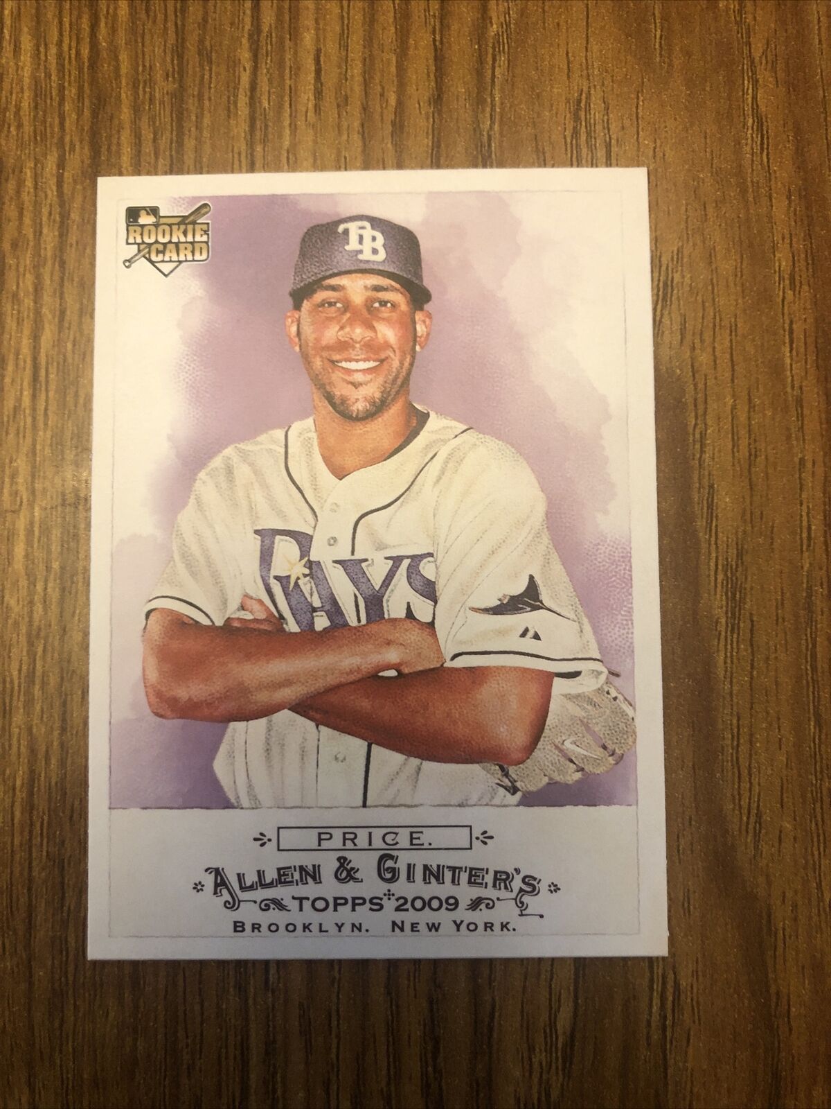 2009 Topps Allen & Ginter RC #225 David Price Rookie Tampa Bay Rays