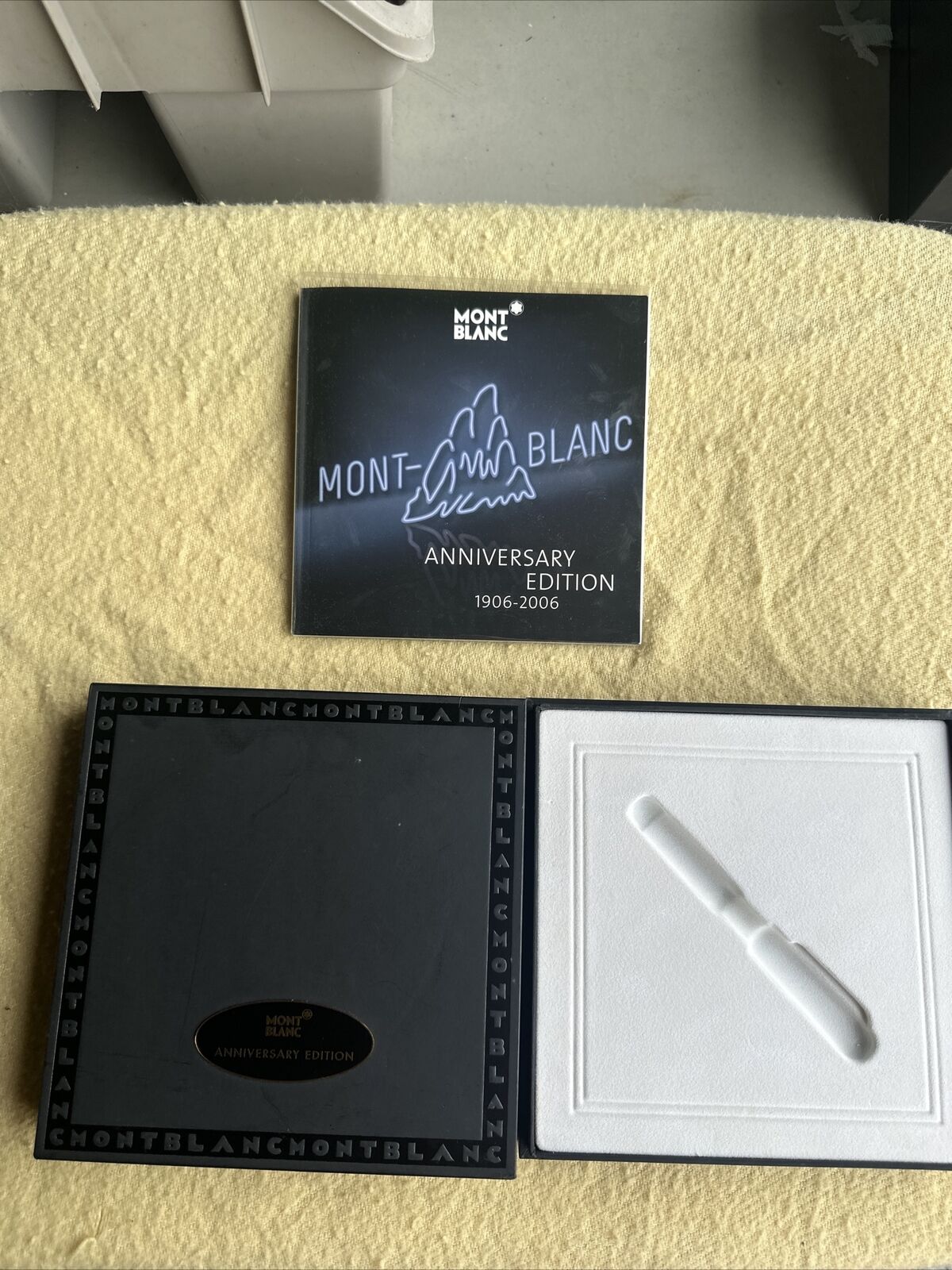 montblanc fountain pen limited edition Anniversary Edition 1906 - 2006 Empty box