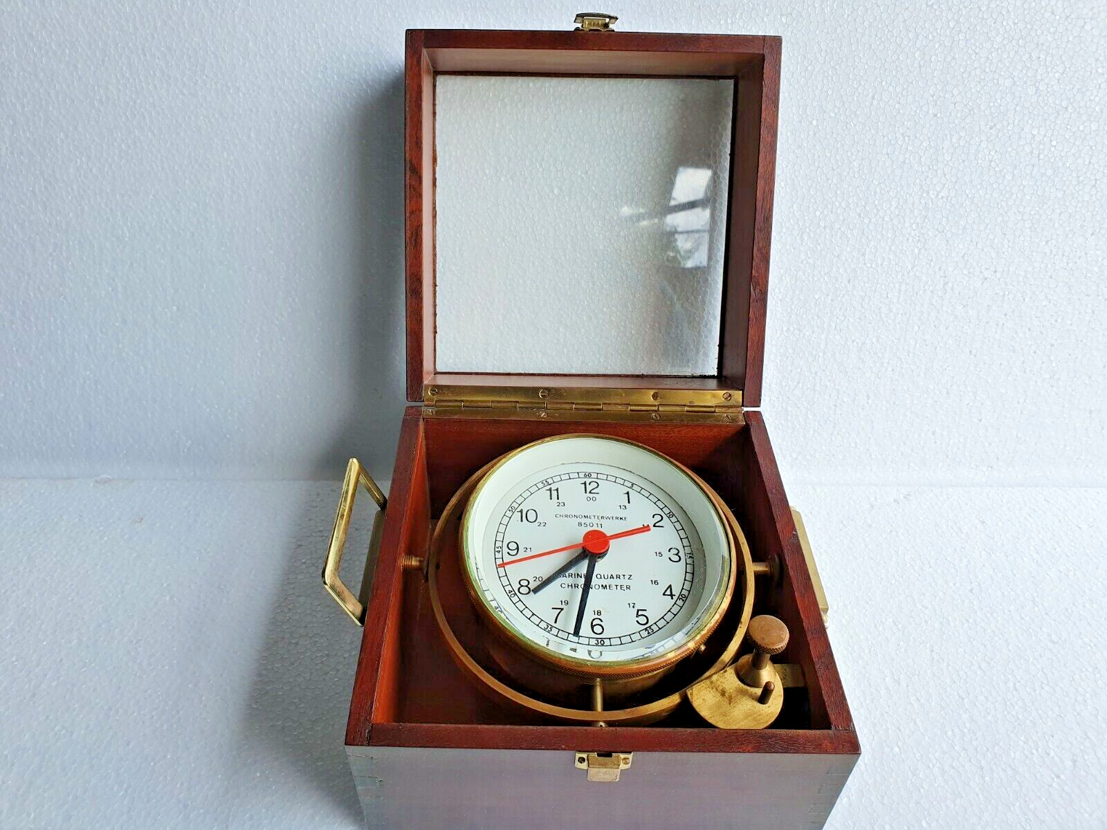 Vintage Marine Quartz Chronometer, Wempe Cronometerwerke, Werke