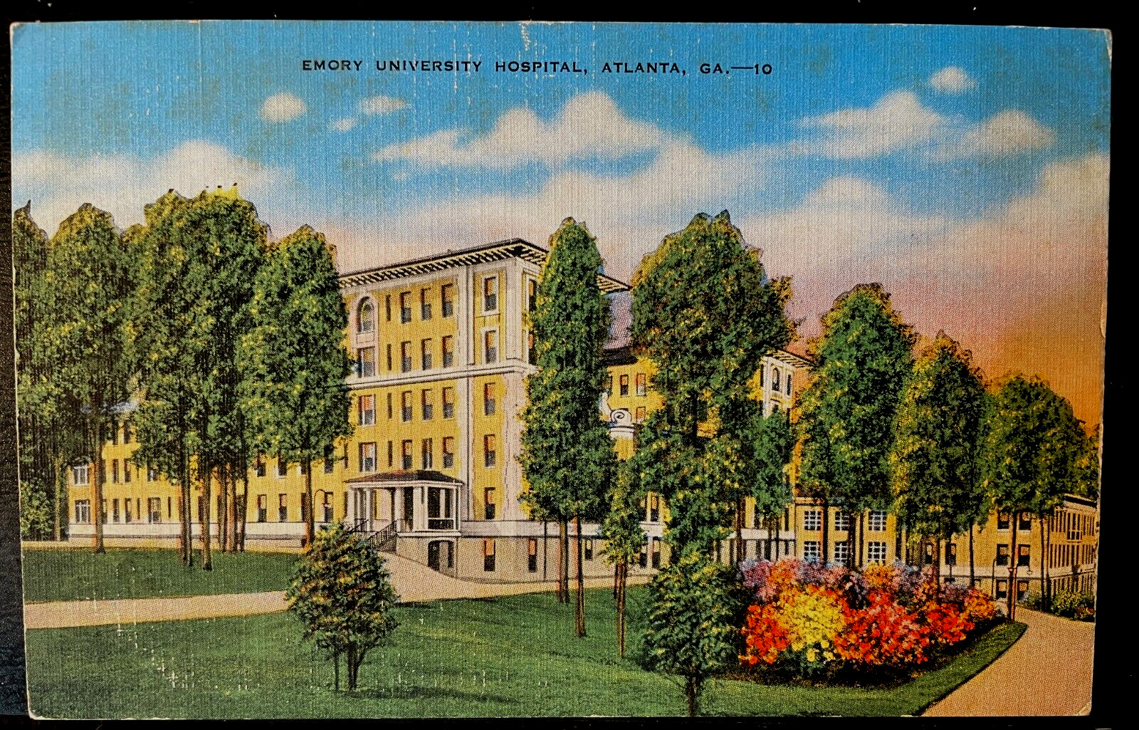 Vintage Postcard 1930-1945 Emory University Hospital, Atlanta, Georgia (GA)