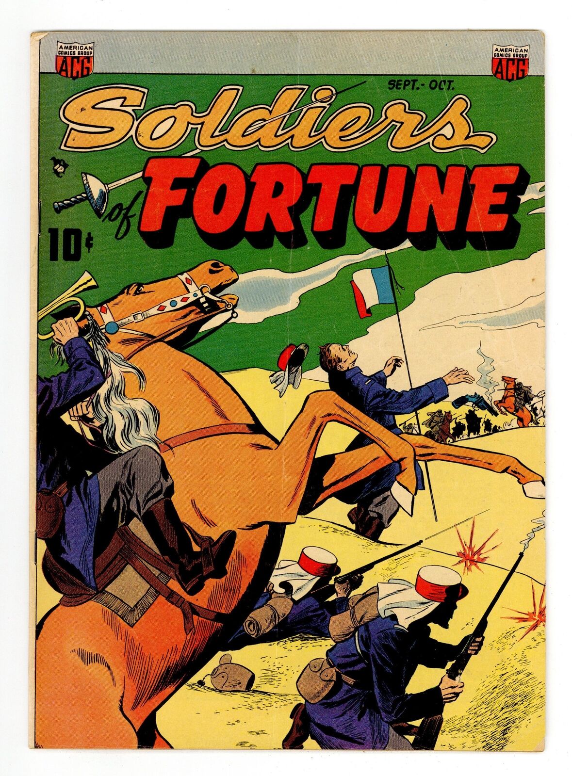 Soldiers of Fortune #4 GD/VG 3.0 1951