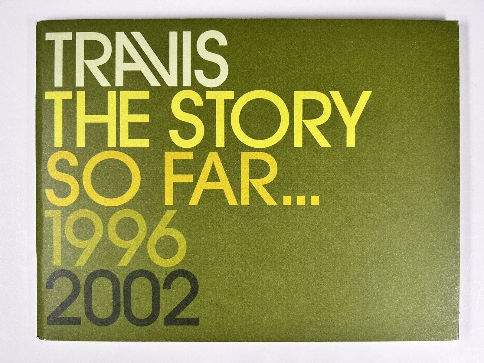 Travis Fran Healy Dougie Payne Andy Dunlop Book Orig The Story So Far 1996-2002