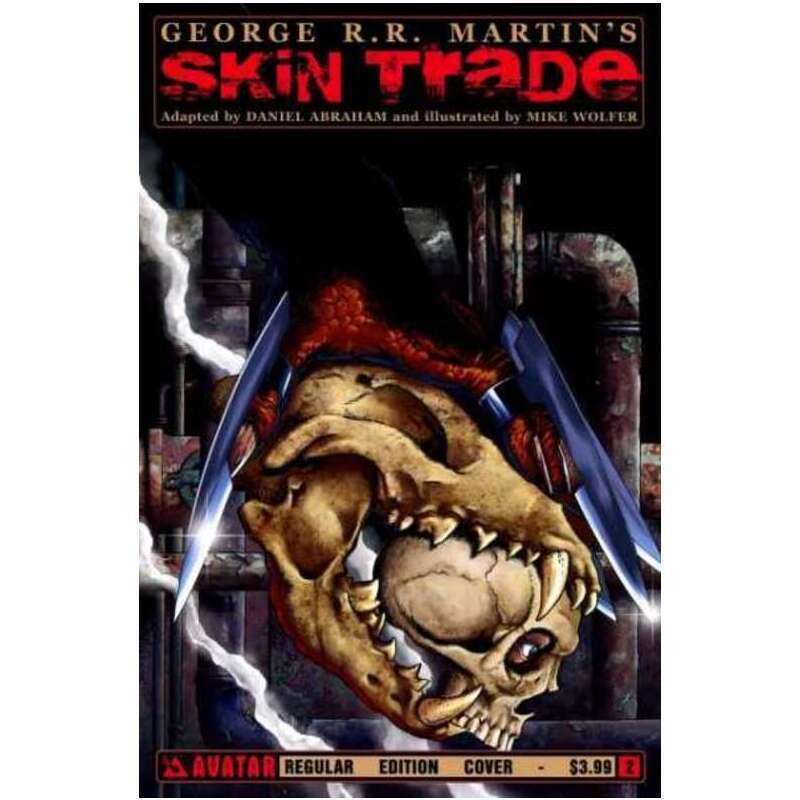 Skin Trade #2 in Near Mint condition. Avatar comics [h/