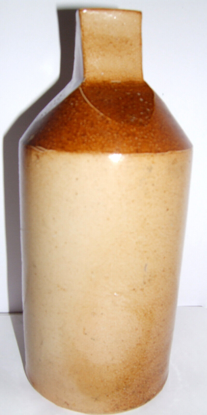 Victorian stoneware ink bottle lozenge mark   1876  church warden   8\
