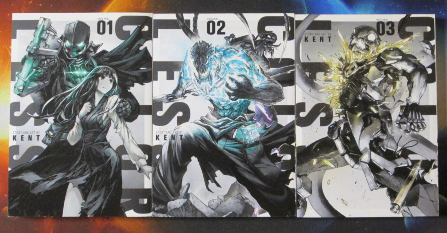 Colorless Vol. 1 - 3  2022 by KENT Seven Seas Manga Lot Scifi english