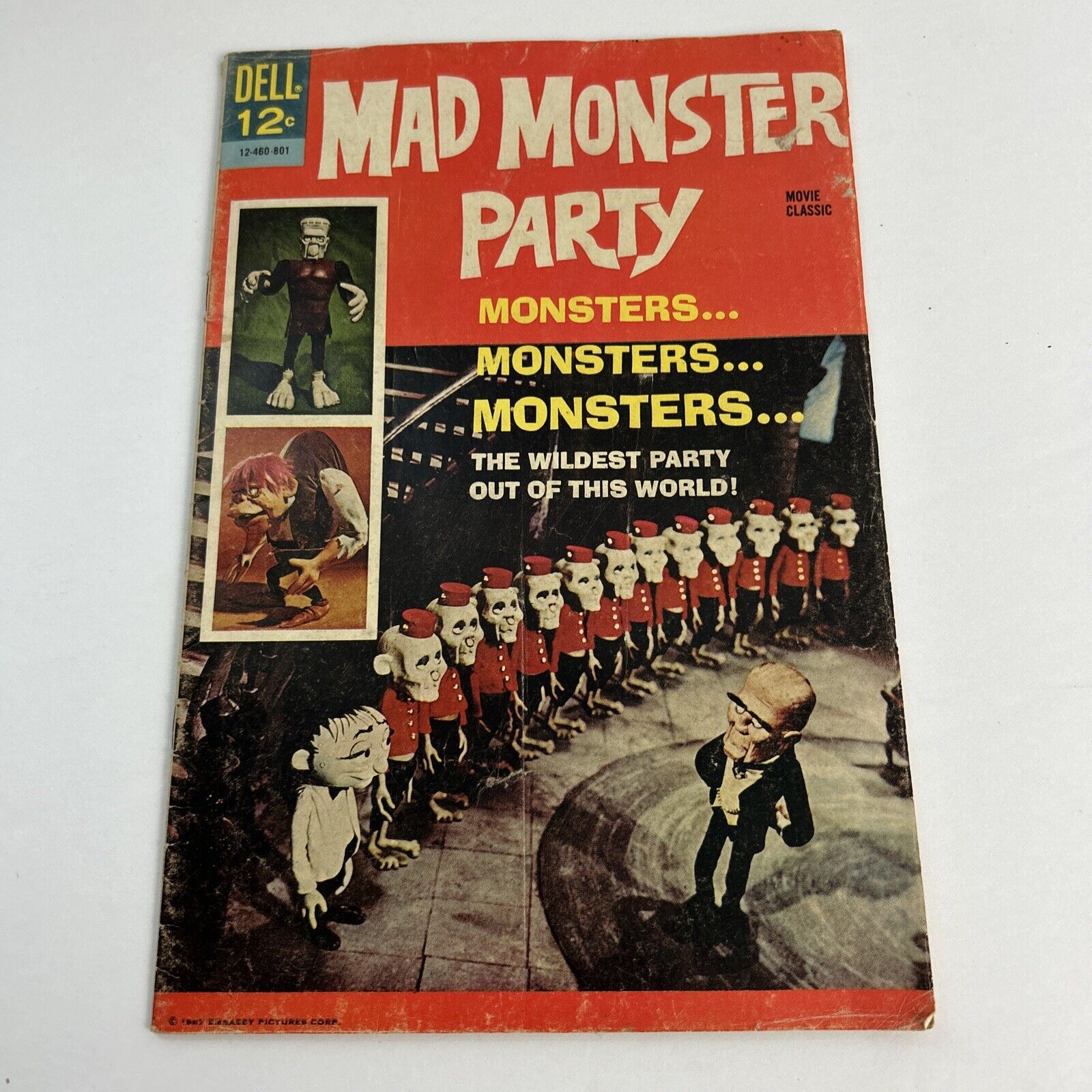 Mad Monster Party 1967 Dell Movie Classics comic Rankin Bass Kurtzman Karloff