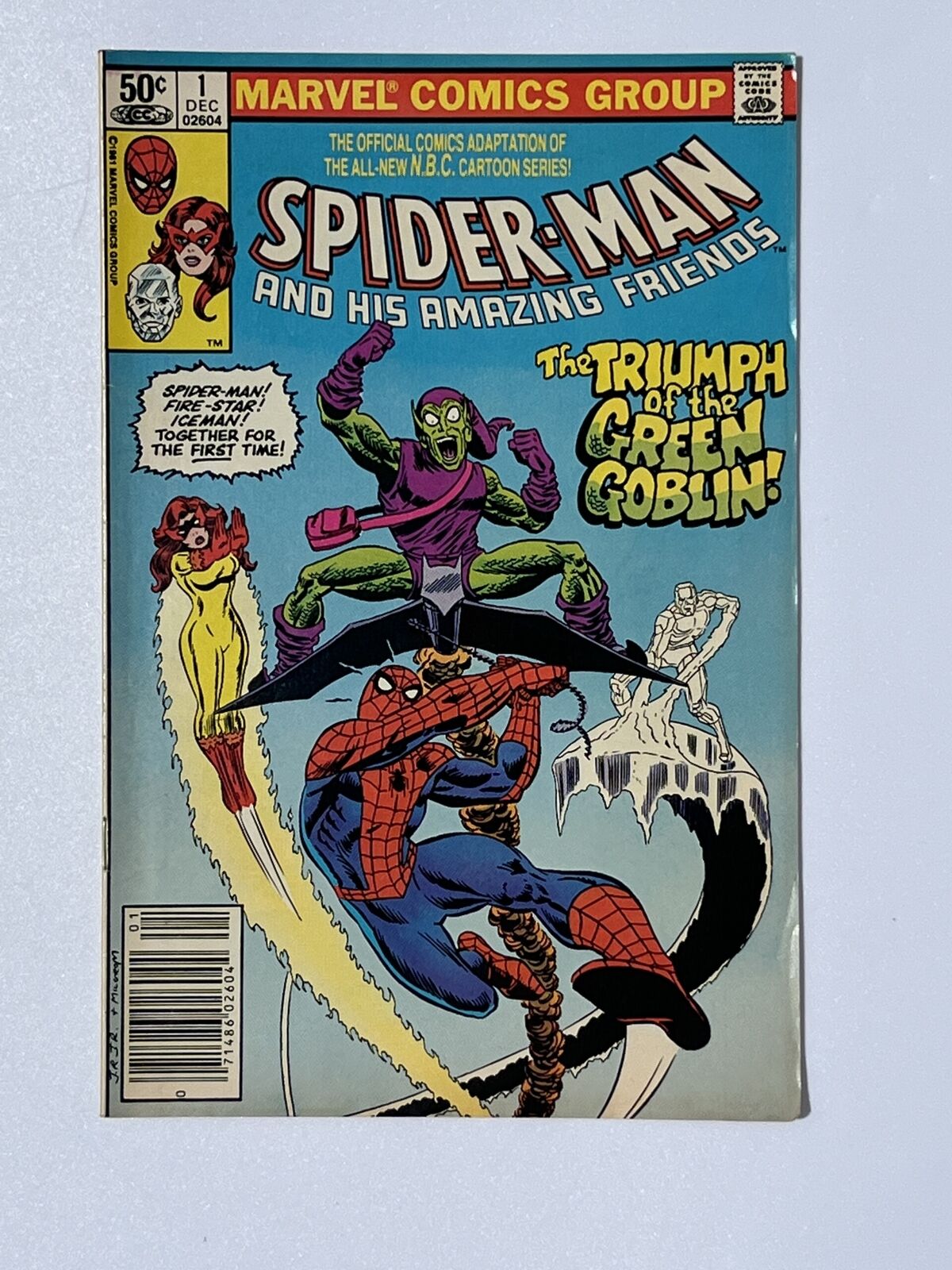 Spider-Man and His Amazing Friends #1 (1981) 1st app. of Firestar in 6.5 Fine+