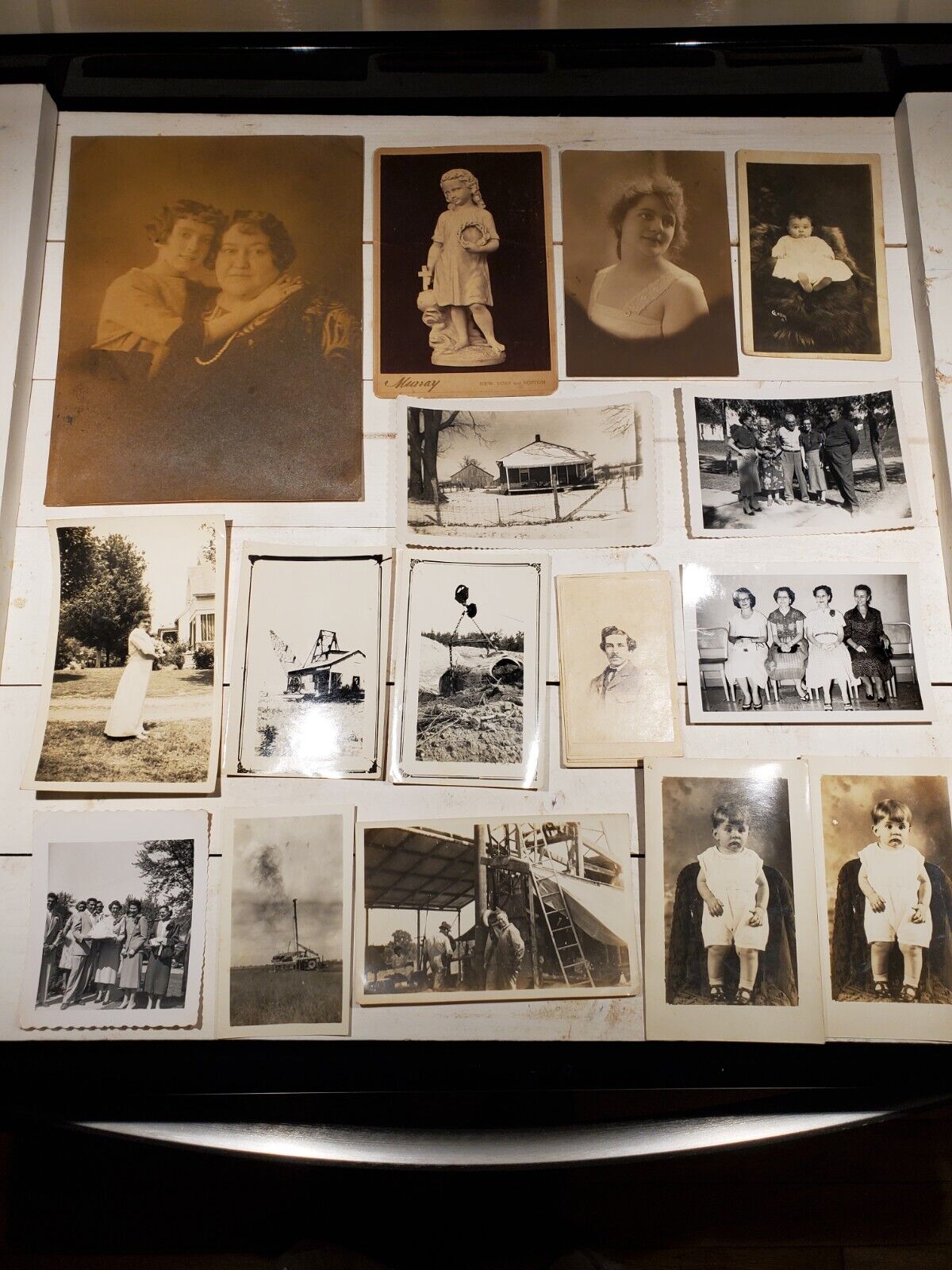 Lot Of 42 Antique Photographs