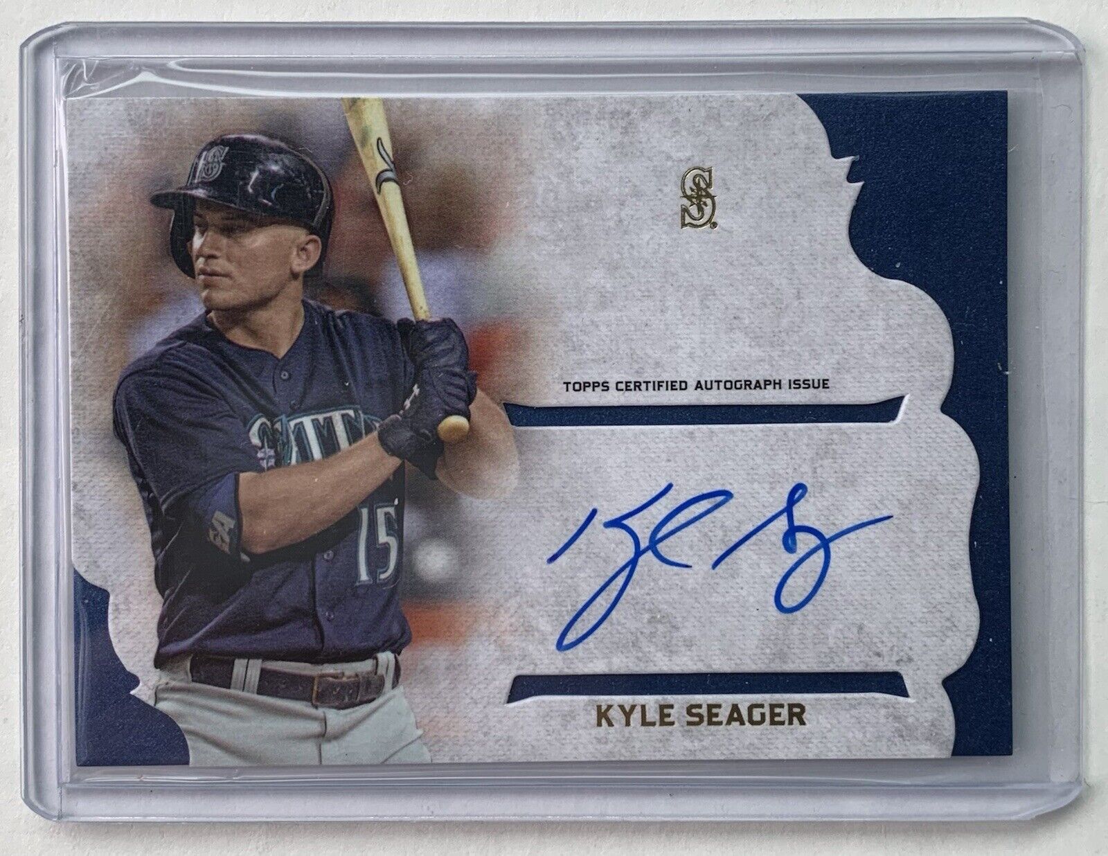 2015 Topps Supreme Simply Supreme #SSA-KS Kyle Seager Auto Seattle Mariners
