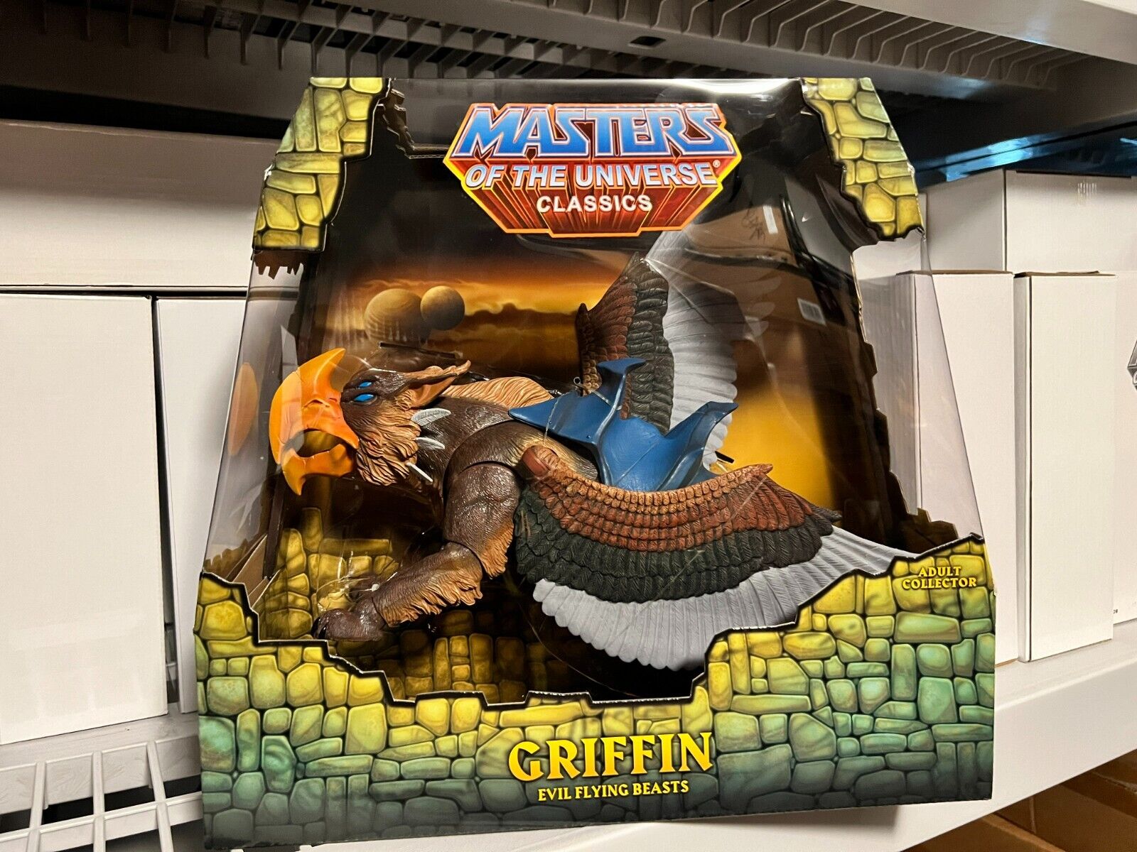Mattel MOTU Classics Griffin with mailer box