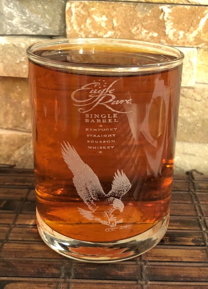 EAGLE RARE 10 YEAR OLD KENTUCKY STRAIGHT BOURBON Collectible Whiskey Glass