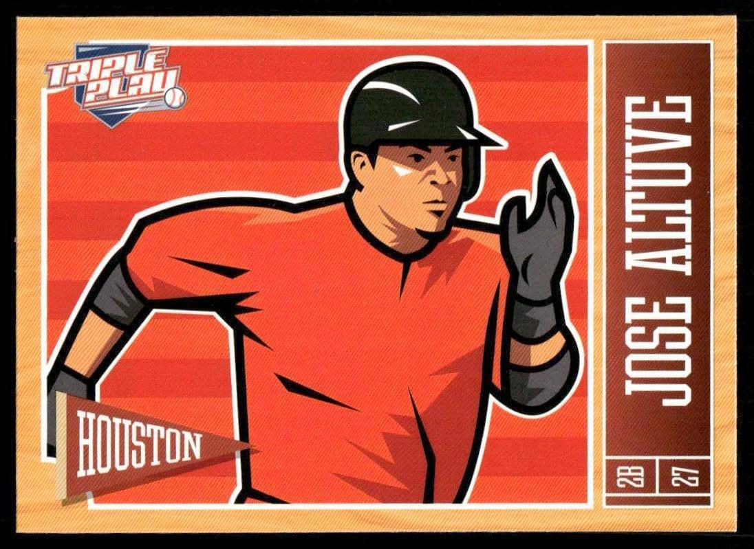 Jose Altuve 2013 Panini Triple Play #31 Houston Astros