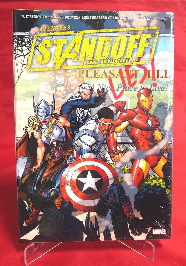 AVENGERS StandOff Assault on Pleasant Hill MARVEL Graphic Book Hard Cover 