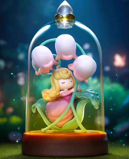 52TOYS Disney Princess Glaze Flower Shadow Series Blind box Confirmed Figure Toy
