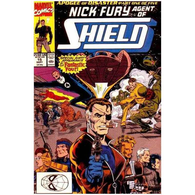 Nick Fury: Agent of SHIELD (1989 series) #15 in NM condition. Marvel comics [n}