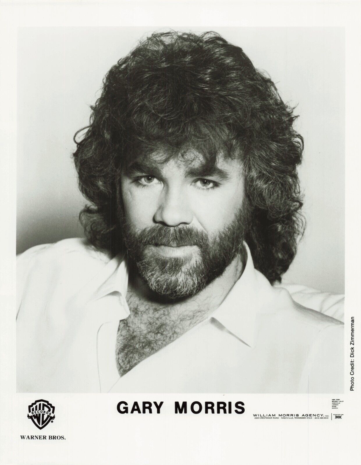 Gary Morris  VINTAGE  8x10 Promo Photo