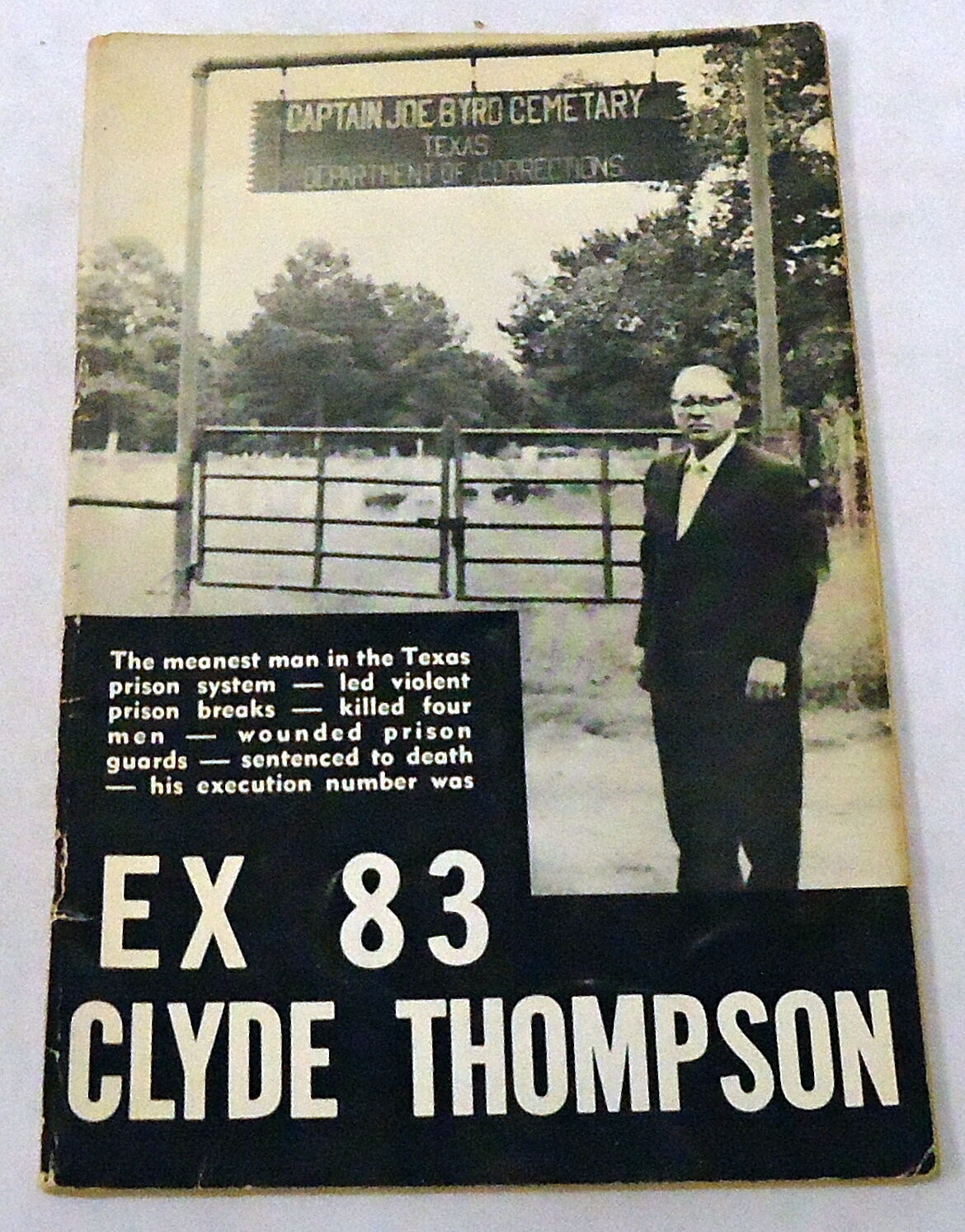 1972 The Life Story of CLYDE THOMPSON Ex 83 ~ Chaplain Ray