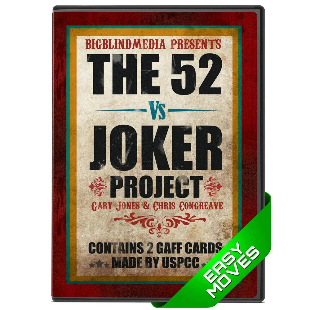 52 vs Joker Gary Jones Chris Congreave Easy Beginner Playing Card Magic Tricks