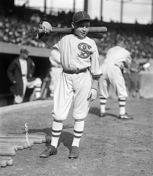 Chicago White Sox batboy Clarence Rowland Jr son White Sox man- 1917 Old Photo