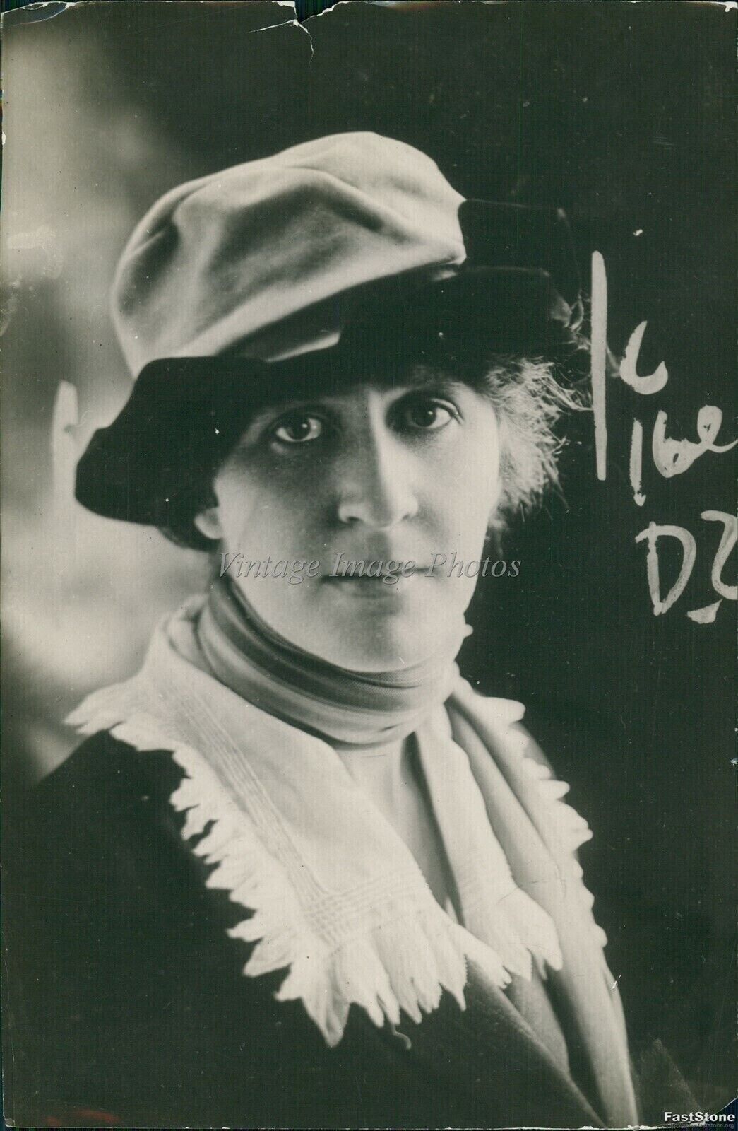 1921 Mrs Morton F Prince Nee Fannie Lithgow Payson Boston Ma Society 7X9 Photo