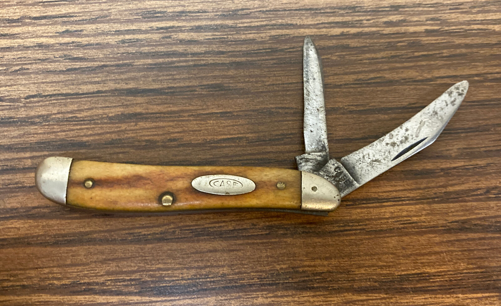 Vintage Case XX #5220 2 Blades Pocket Knife 1940-1965