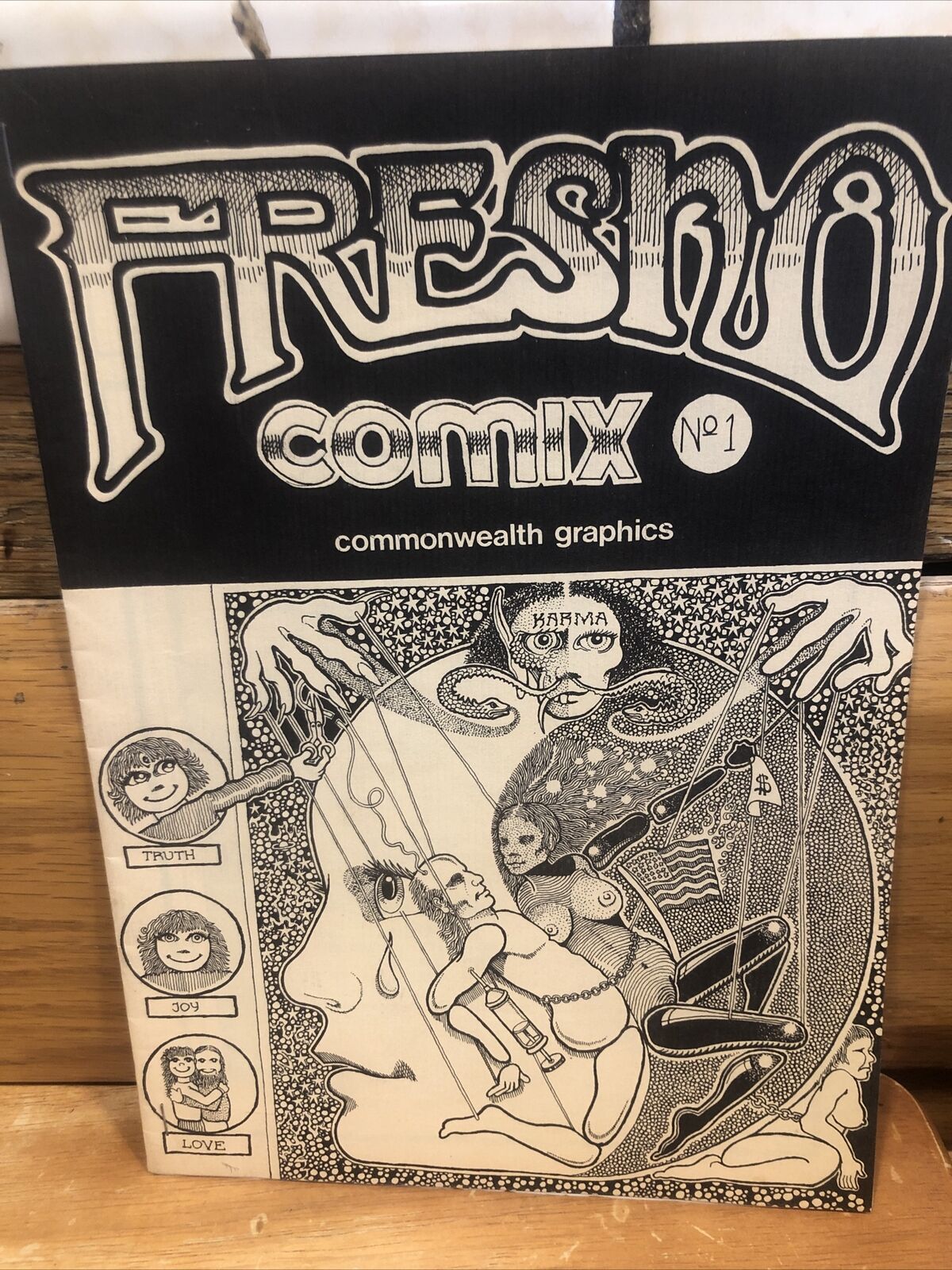 John Thompson Fresno comics #1 limited edition... Signed an inscribed￼￼￼rare