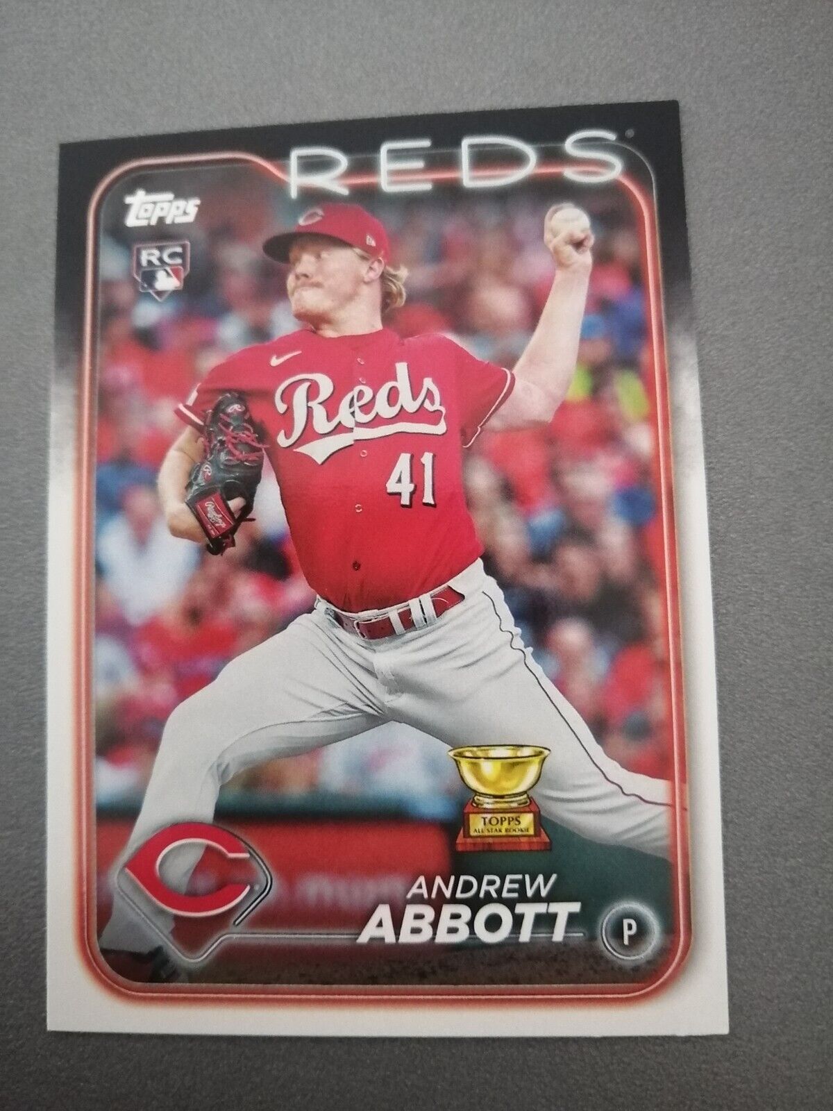 2024 Topps Series 1 Andrew Abbot RC Reds