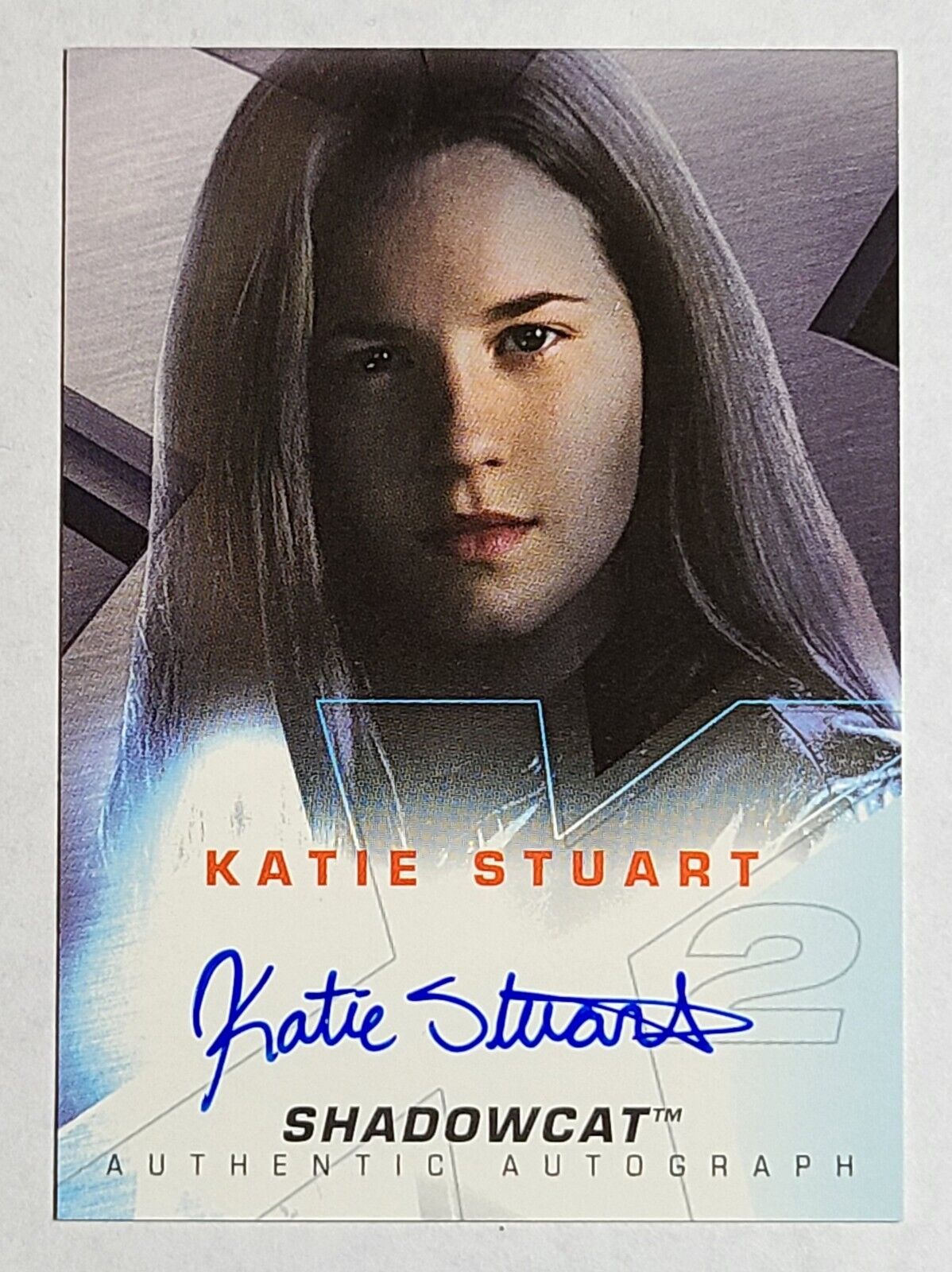 2003 Topps X2: X-Men United Katie Stuart as Shadowcat Autograph Card