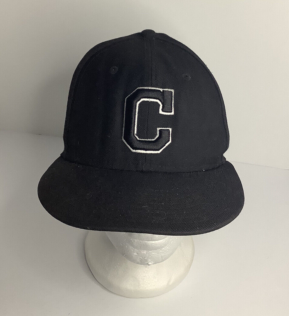 New Era Cleveland Indians Cap Hat 9FIFTY Snapback Black/white