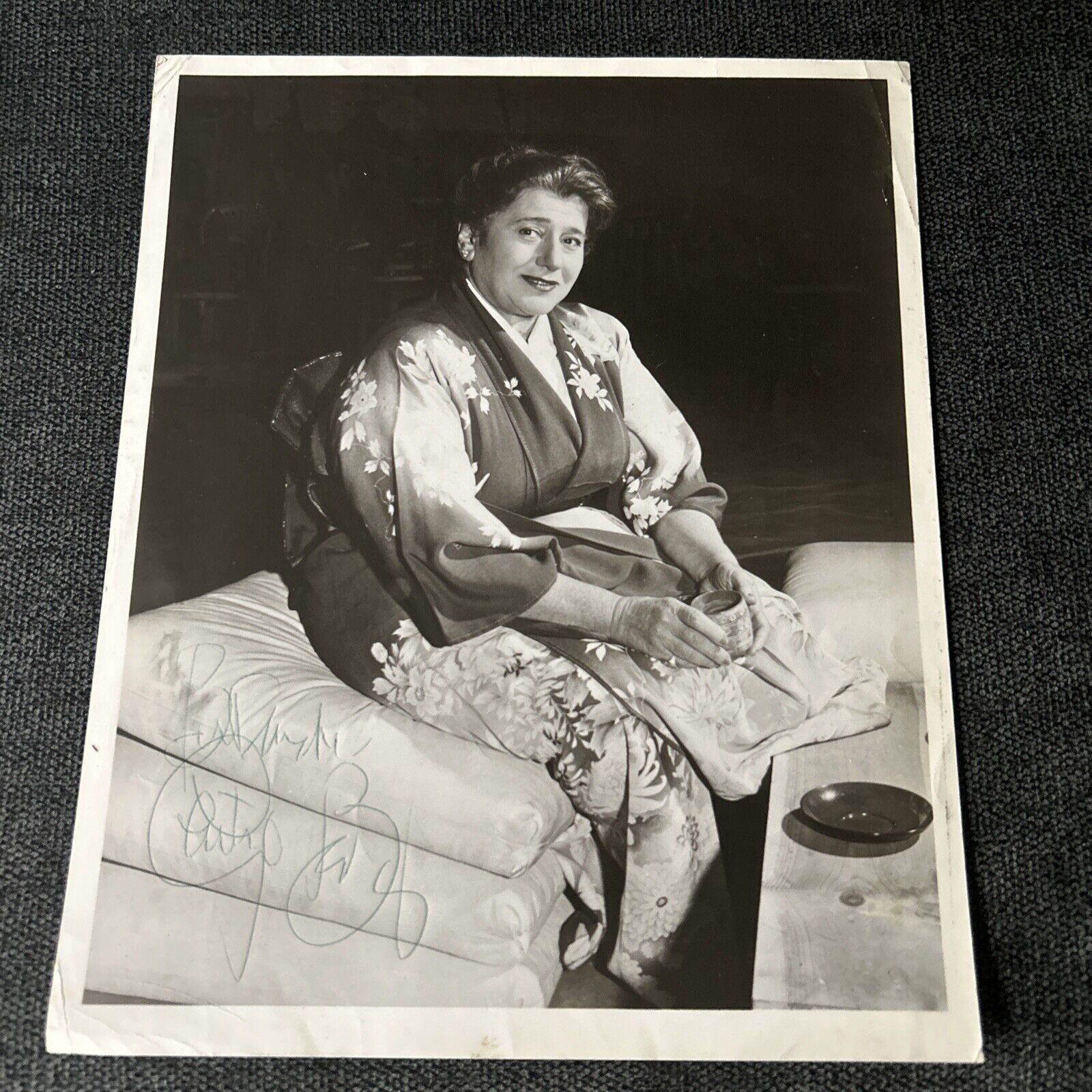 Gertrude Berg Signed Vintage Photograph 8x10 Autograph