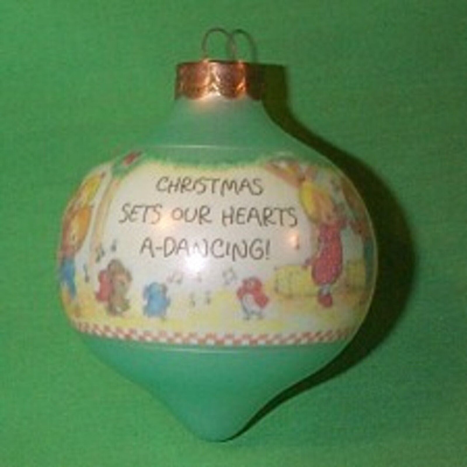 \'Betsy\'s \'Country Christmas\'\' \'Glass Ball Ornament\' Series Hallmark 1992