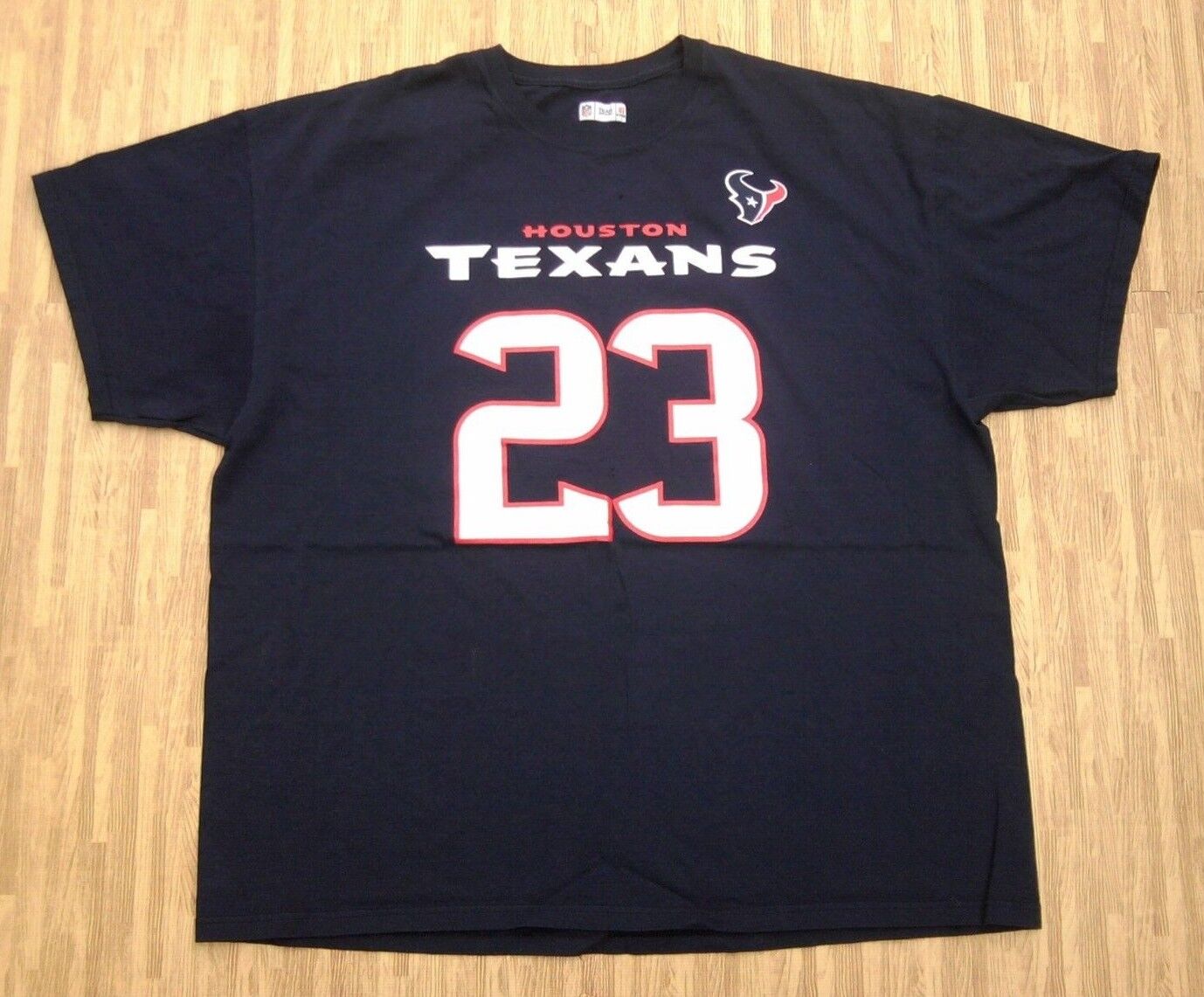 Houston Texans #23 Arian Foster NFL Football Shirt ~ Men\'s 2XL XXL ~ Blue