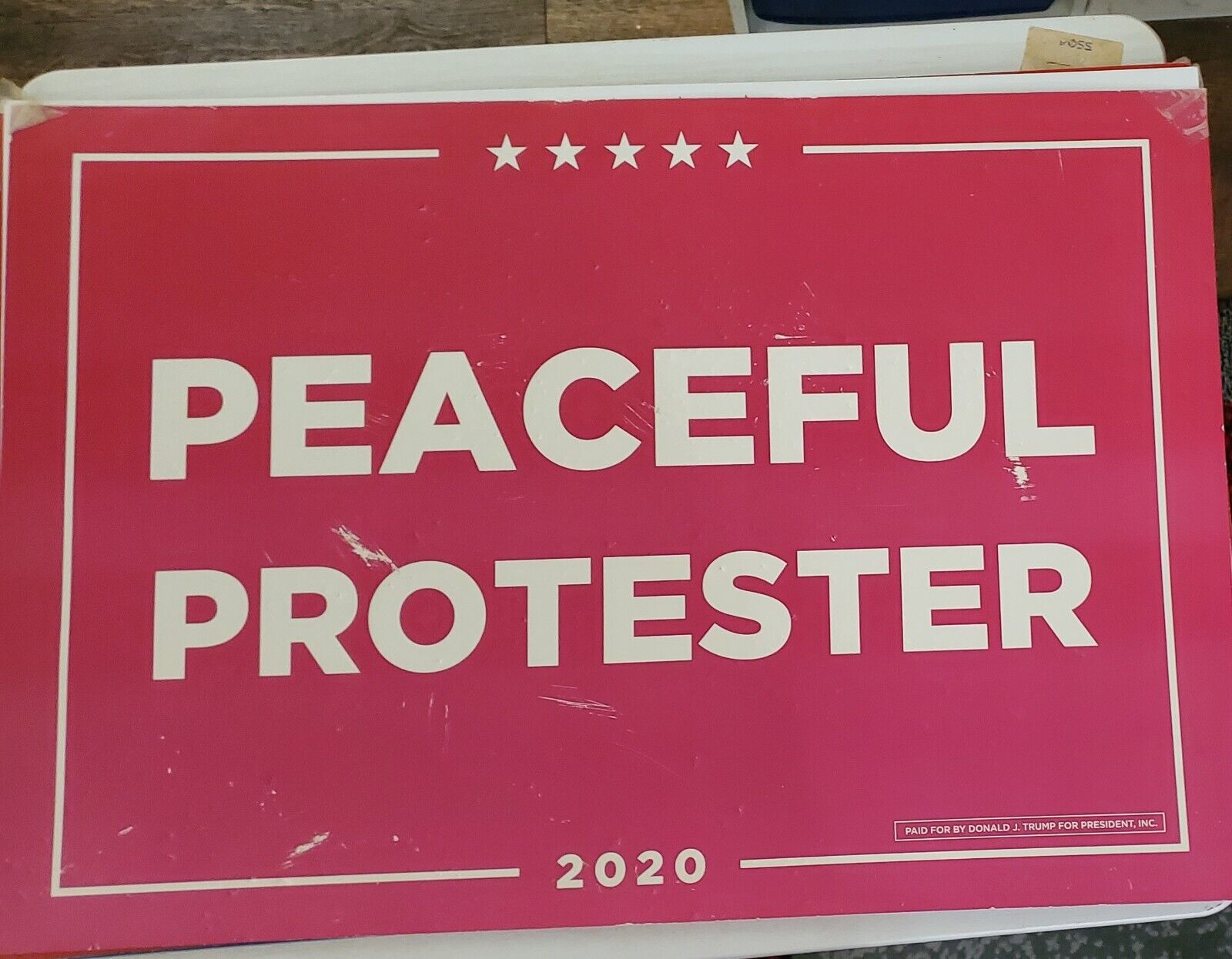 Trump Rally Signs (17 signs)  2015, 2016, 2020 