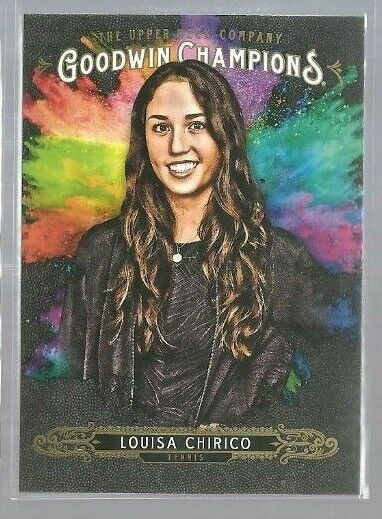 2018 UD Goodwin Champions Splash of Colors #143 Louisa Chirico (ref52937)
