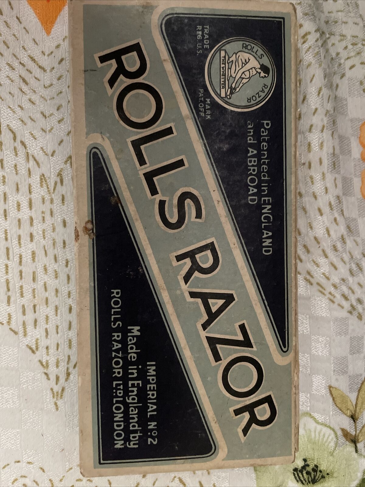 Vintage Rolls Razor, Patented In England And Abroad- Made In The US