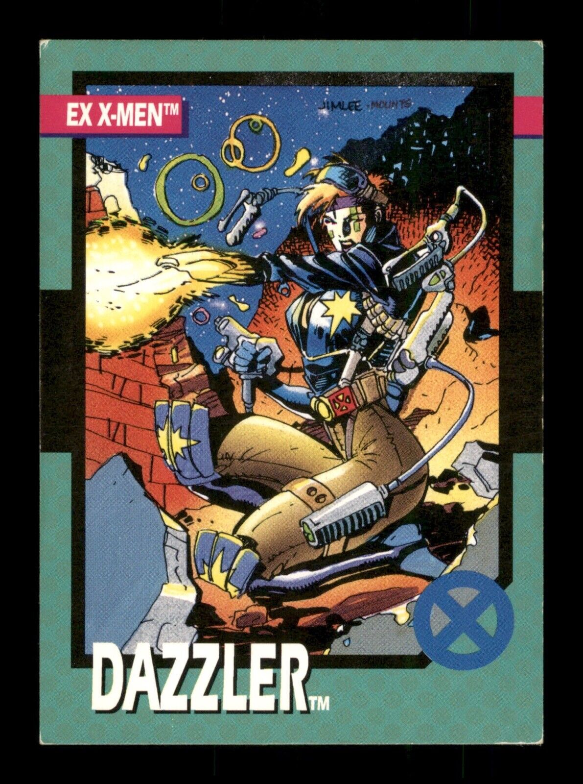 85 Dazzler 1992 Ex X-Men X-Men Trading Card TCG CCG