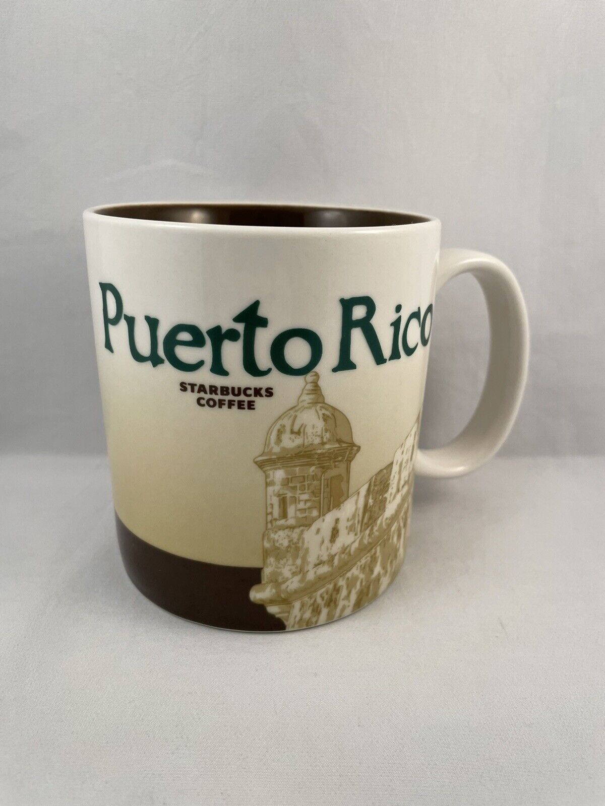 Starbucks 2010 PUERTO RICO Global Icon Series Collector Coffee Mug 