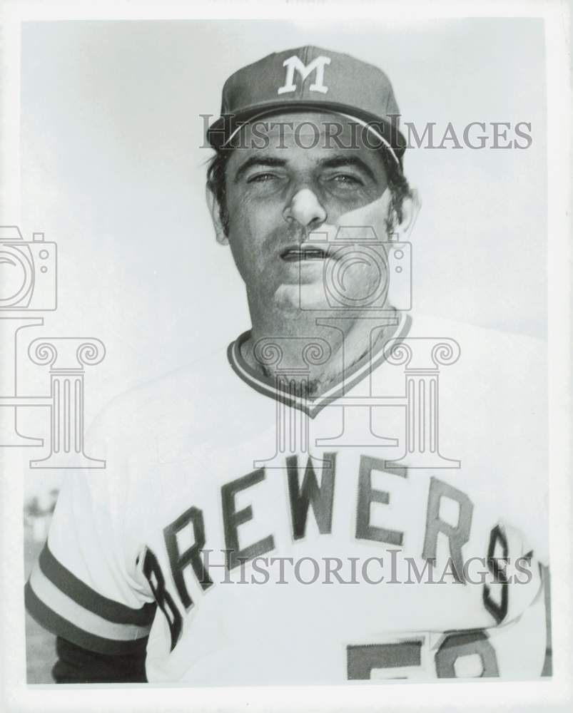 Press Photo Gene Freese of the Milwaukee Brewers - lrs28114