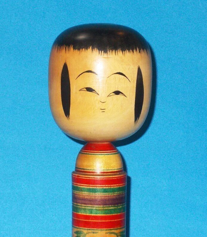 Kokeshi Doll Tamajiro Murakami 9 Minutes 32cm Circa 1962