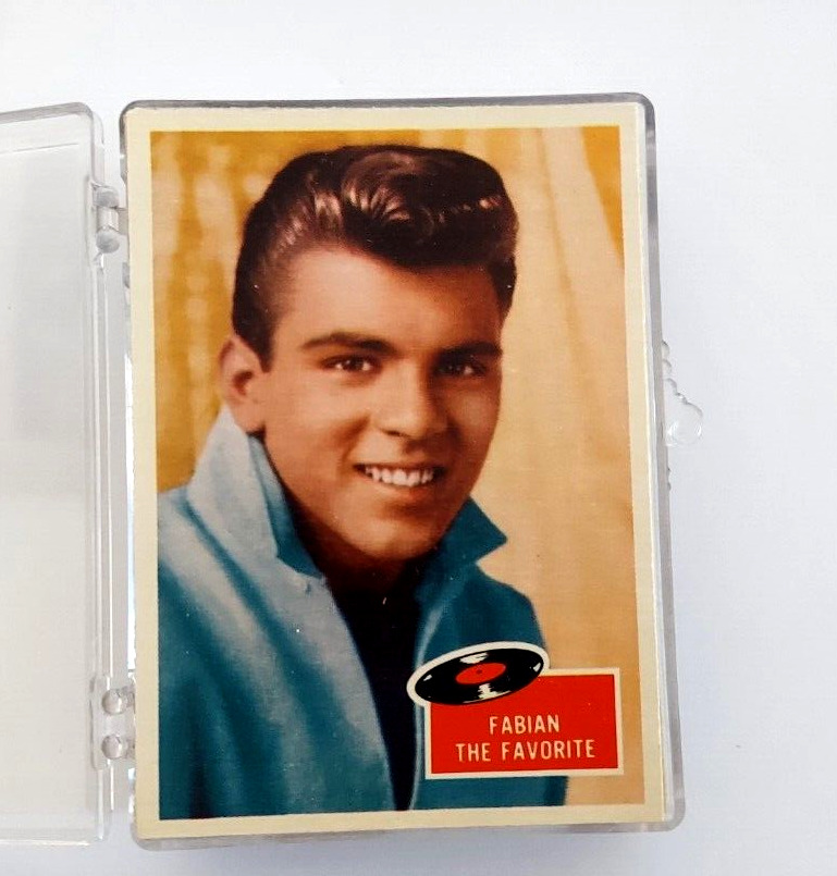 1959 Topps Fabian Trading Cards Complete Set 1-55 Tell Us Teen Idol