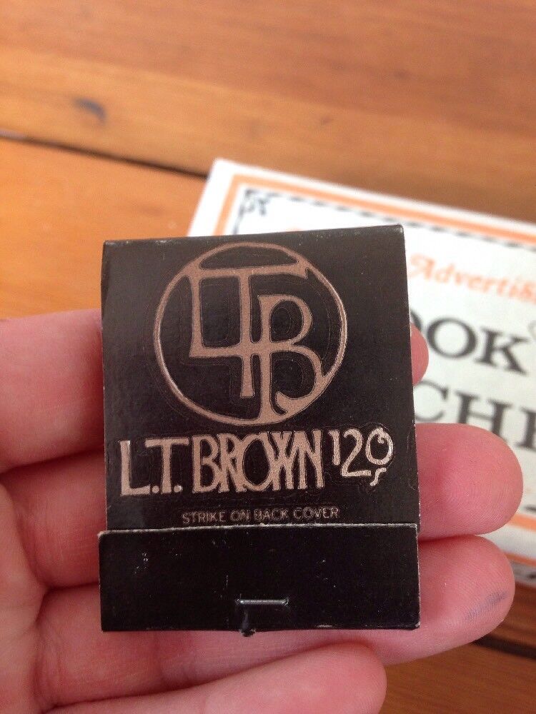 Vtg 1975 Lorillards LT Brown 120s Cigarettes Matchbook Lot Matches 1000 50 Books