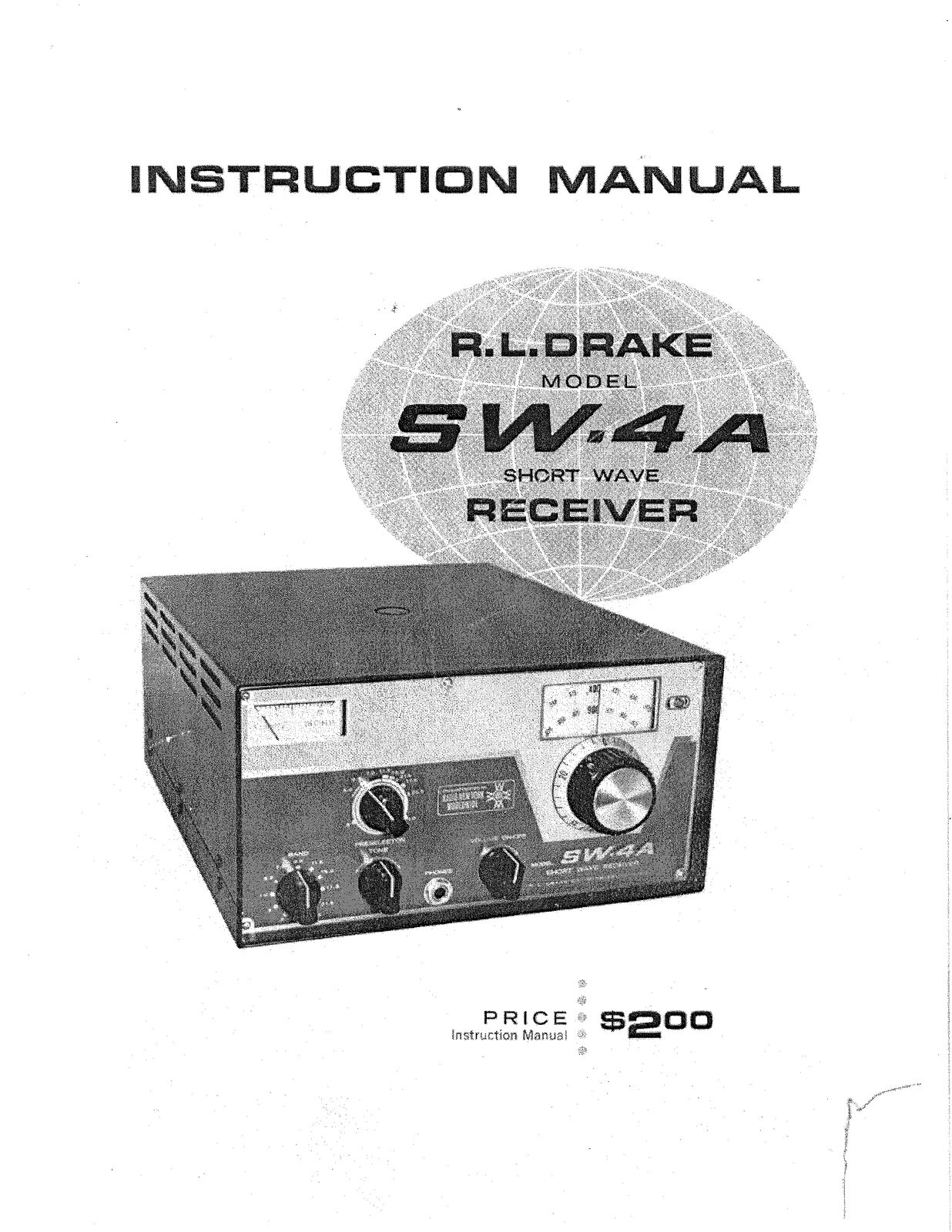 HUGE R. L. Drake Radio Service and Instruction Manuals on CD HUGE 