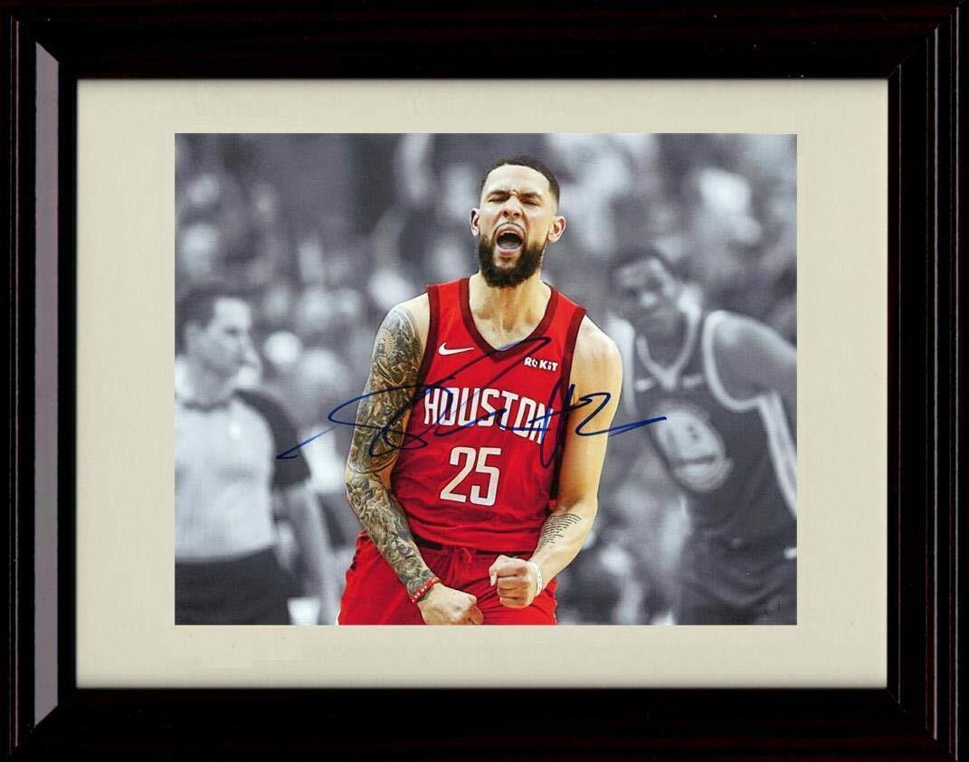 8x10 Framed Austin Rivers Autograph Replica Print - Game On - Rockets
