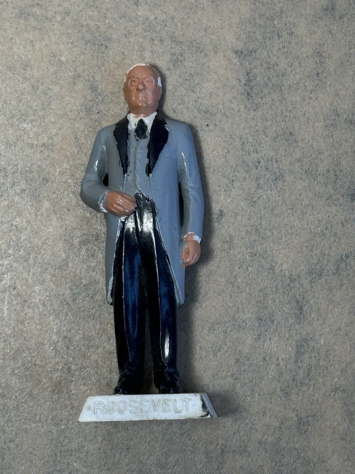 Vintage Marx 1960s President Franklin D Roosevelt Figurine 