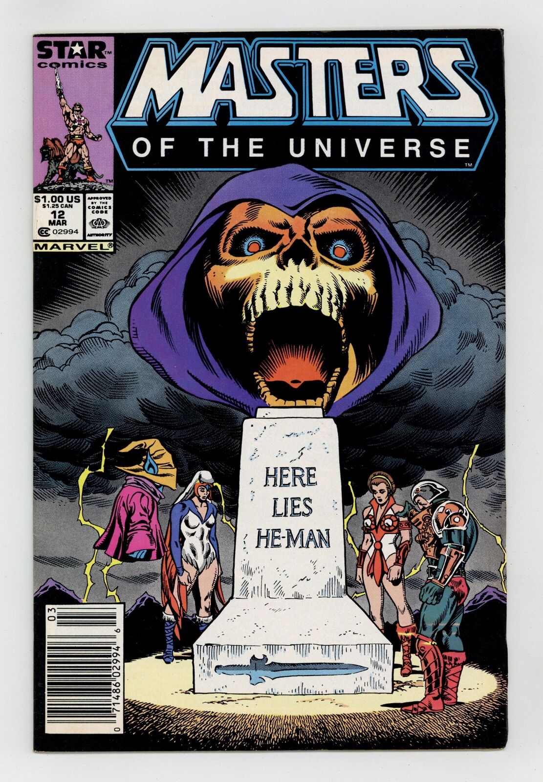 Masters of the Universe #12 FN 6.0 1988
